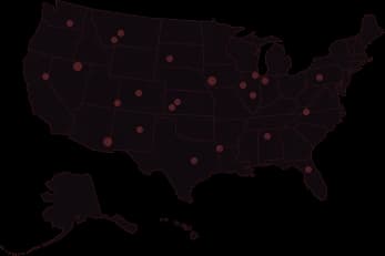 USCAN U.S. coverage map